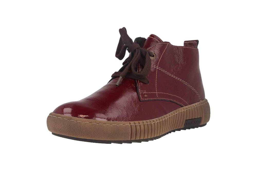 Josef Seibel Maren 02 Boots In Übergrößen Rot 84602 VL65 470 Große Damenschuhe
