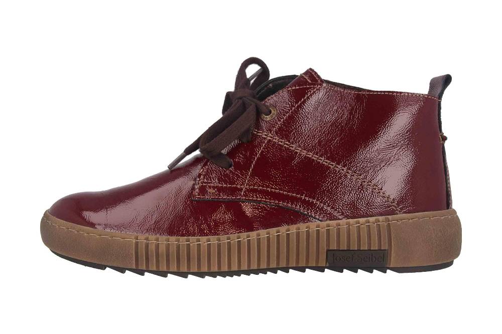 Josef Seibel Maren 02 Boots in Übergrößen Rot 84602 VL65 470 große Damenschuhe