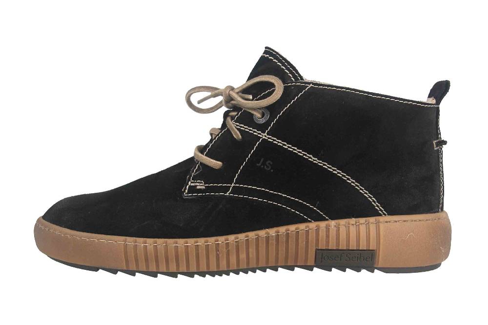 Josef Seibel Maren 02 Stiefeletten in Übergrößen Schwarz 84602 PL944 100 große Damenschuhe