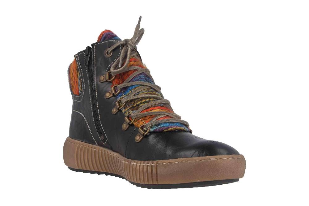 Josef Seibel Maren 06 Boots In Übergrößen Schwarz 84606 PL88 102 Große Damenschuhe