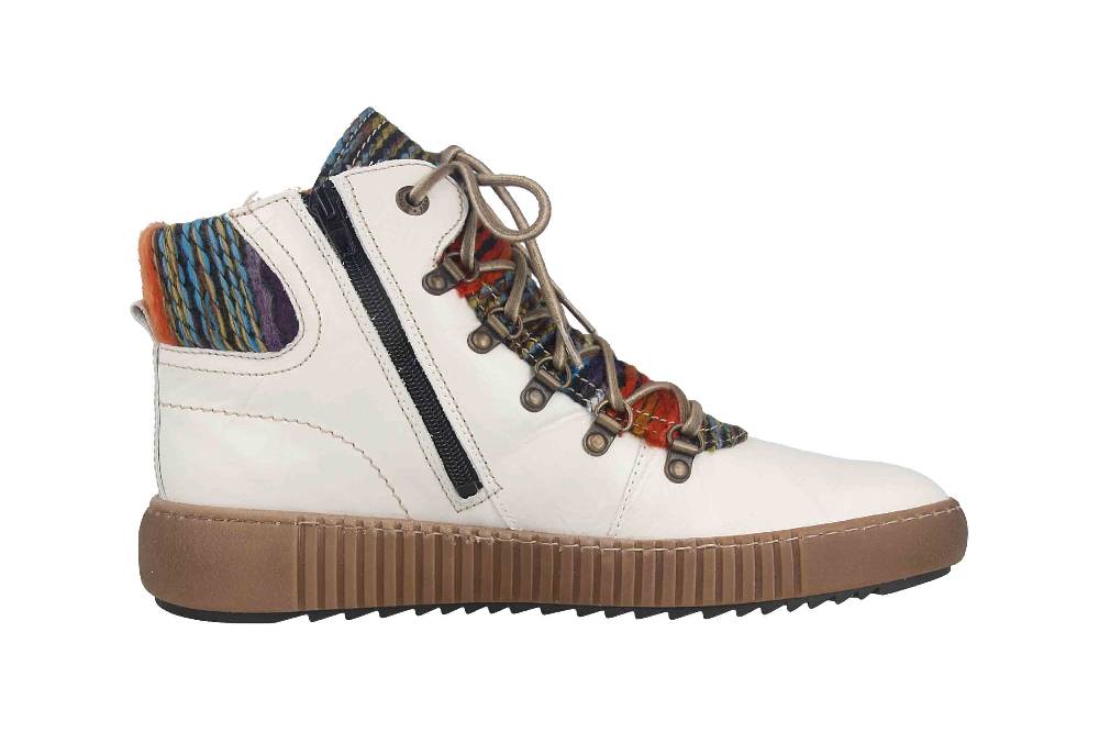 Josef Seibel Maren 06 Stiefeletten In Übergrößen Weiss 84606 PL88 002 Große Damenschuhe