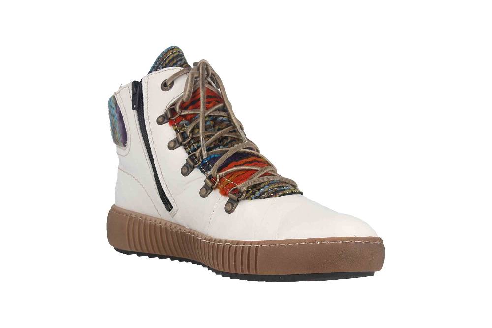 Josef Seibel Maren 06 Stiefeletten In Übergrößen Weiss 84606 PL88 002 Große Damenschuhe