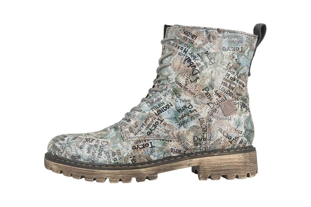 Josef Seibel Marta 02 Stiefel in Übergrößen Mehrfarbig 85202 VL421 660 große Damenschuhe