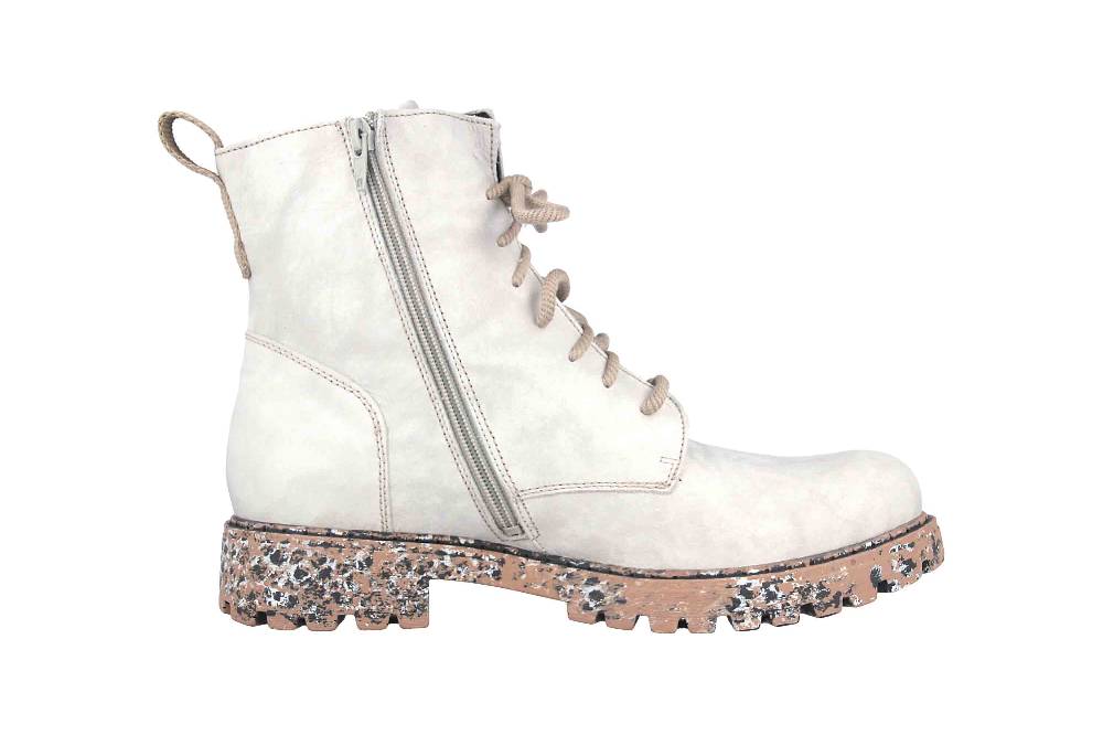 Josef Seibel Marta 02 Stiefeletten In Übergrößen Weiß 85202 VL258 010 Große Damenschuhe