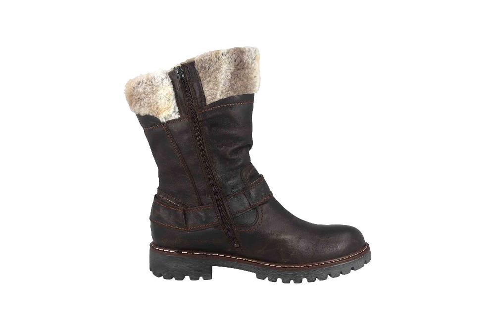 Josef Seibel Marta 51 Stiefel In Übergrößen Braun 85251 PL684 330 Große Damenschuhe