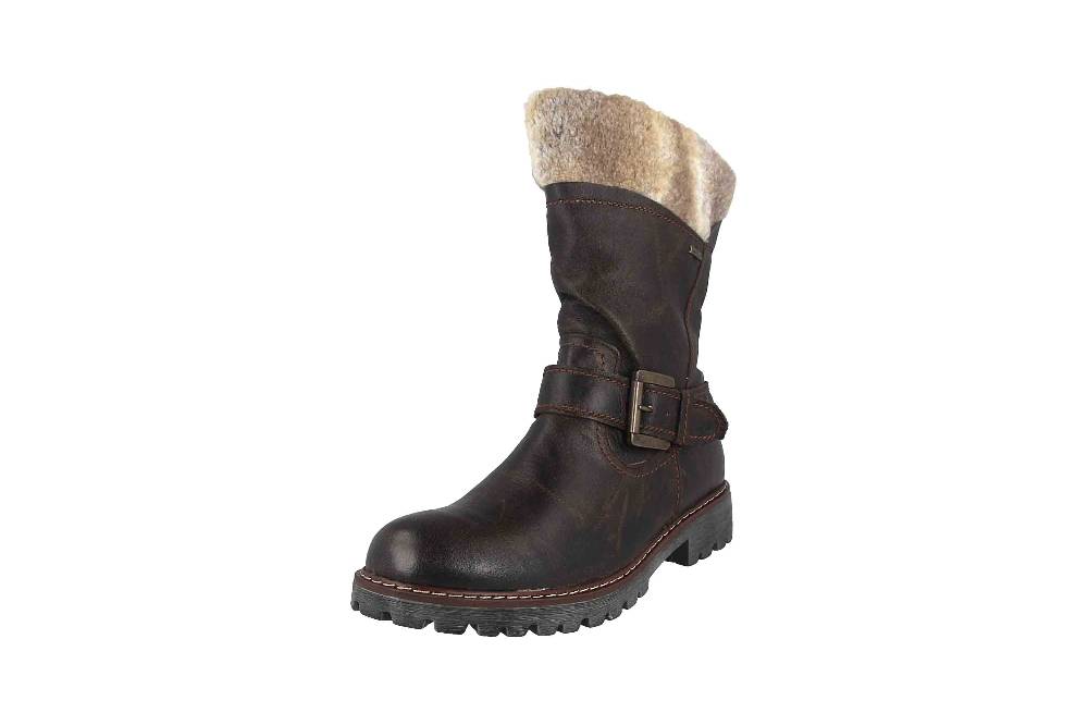 Josef Seibel Marta 51 Stiefel In Übergrößen Braun 85251 PL684 330 Große Damenschuhe