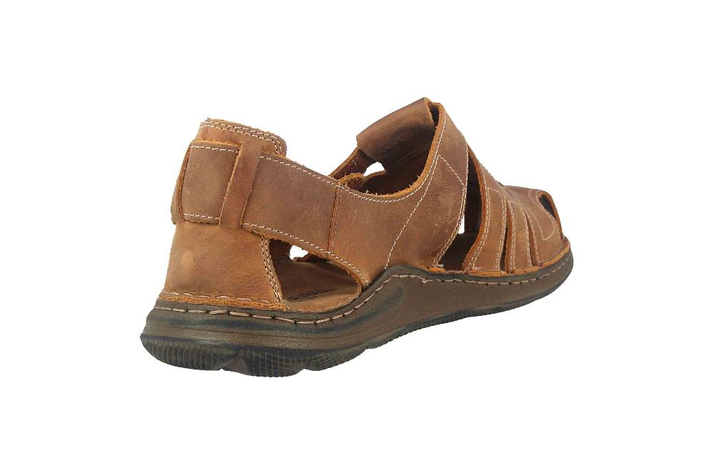 Josef Seibel Maverick 01 Sandalen In Übergrößen Braun 27101 66 350 Große Herrenschuhe