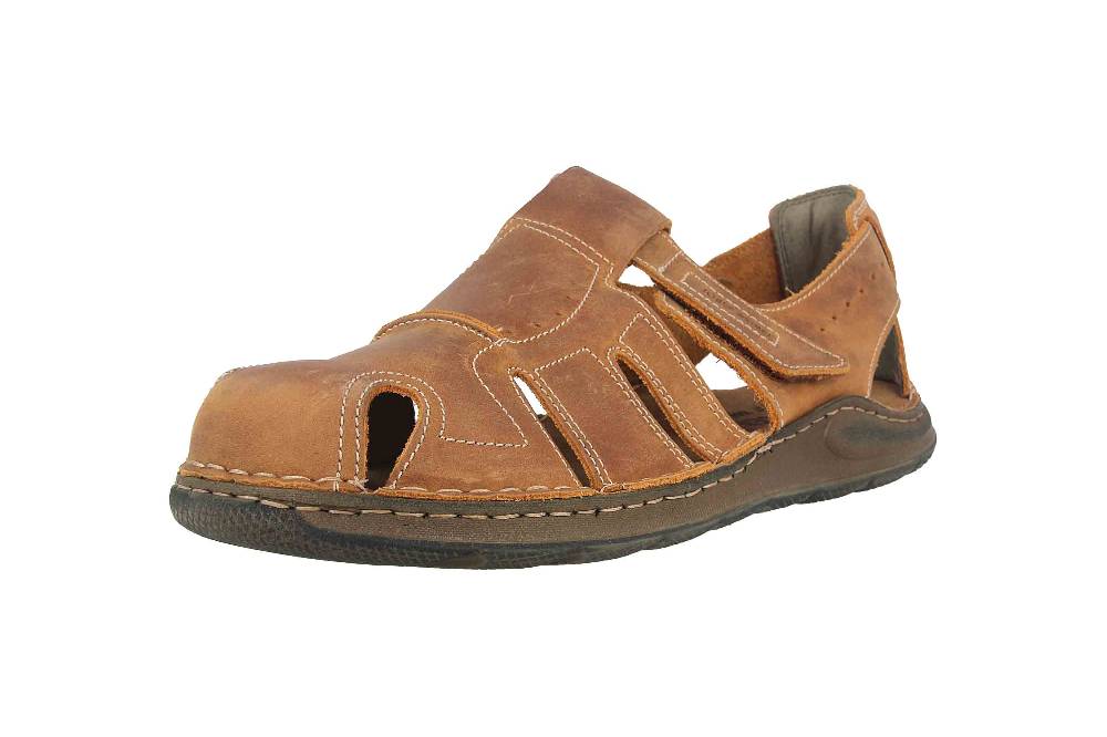 Josef Seibel Maverick 01 Sandalen In Übergrößen Braun 27101 66 350 Große Herrenschuhe