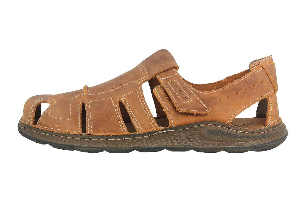 Josef Seibel Maverick 01 Sandalen in Übergrößen Braun 27101 66 350 große Herrenschuhe