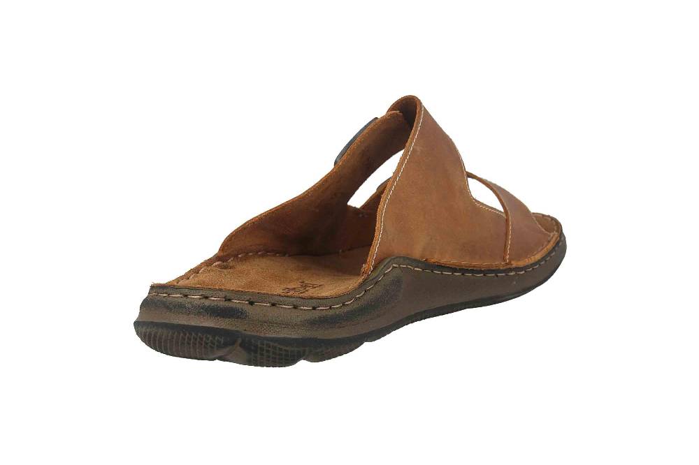 Josef Seibel Maverick 06 Pantoletten In Übergrößen Braun 27106 66 350 Große Herrenschuhe