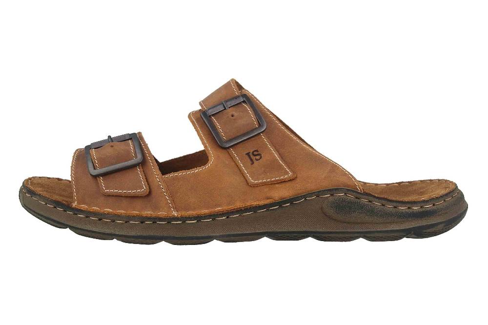 Josef Seibel Maverick 06 Pantoletten in Übergrößen Braun 27106 66 350 große Herrenschuhe