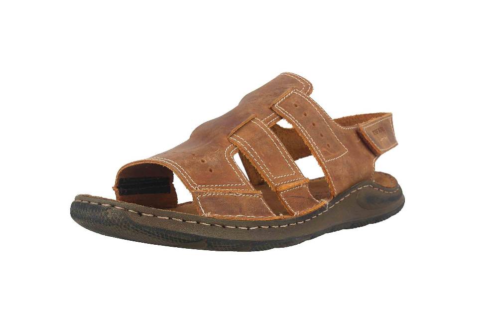 Josef Seibel Maverick 13 Sandalen In Übergrößen Braun 27113 66 350 Große Herrenschuhe