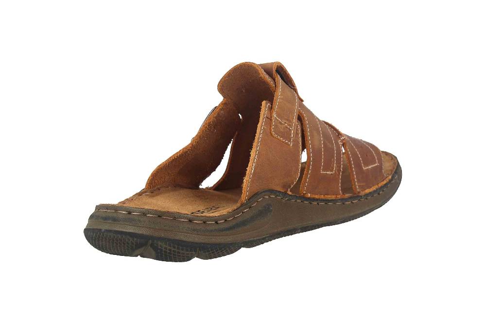 Josef Seibel Maverick 14 Pantoletten In Übergrößen Braun 27114 66 350 Große Herrenschuhe