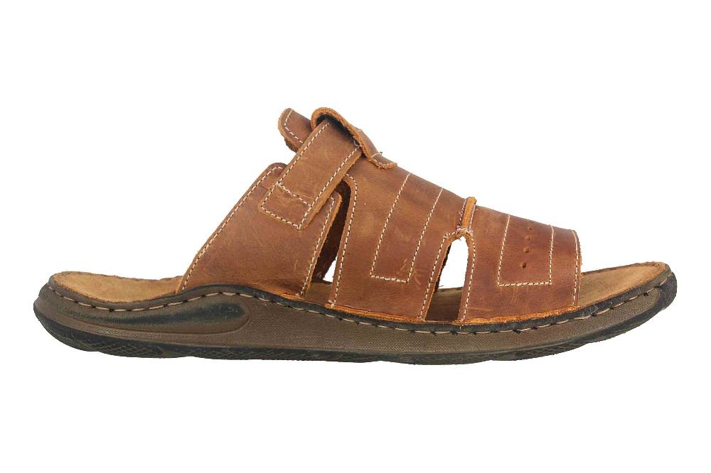 Josef Seibel Maverick 14 Pantoletten In Übergrößen Braun 27114 66 350 Große Herrenschuhe