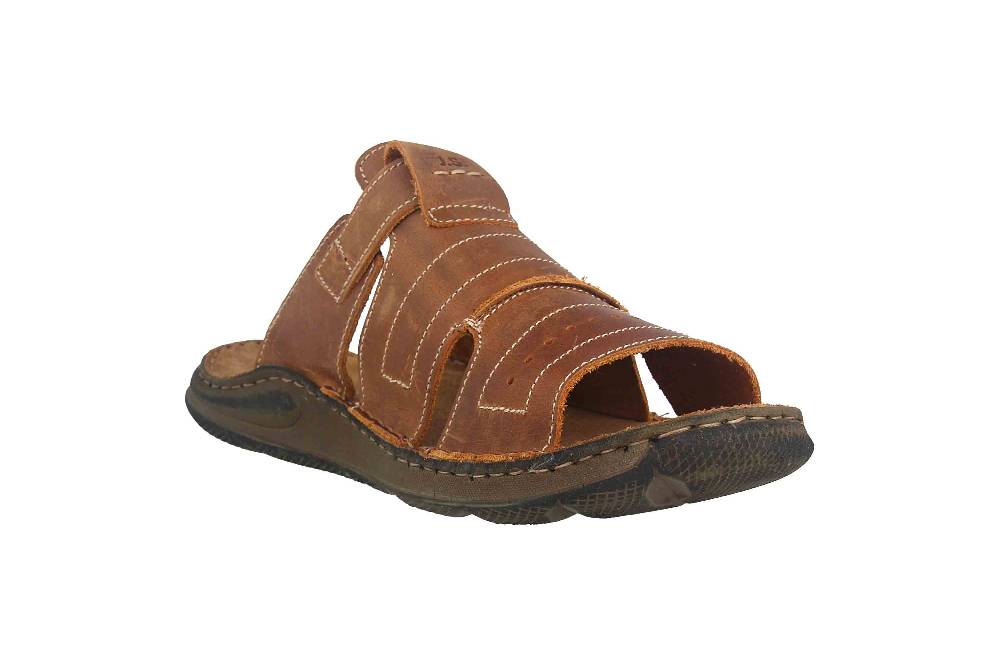 Josef Seibel Maverick 14 Pantoletten In Übergrößen Braun 27114 66 350 Große Herrenschuhe