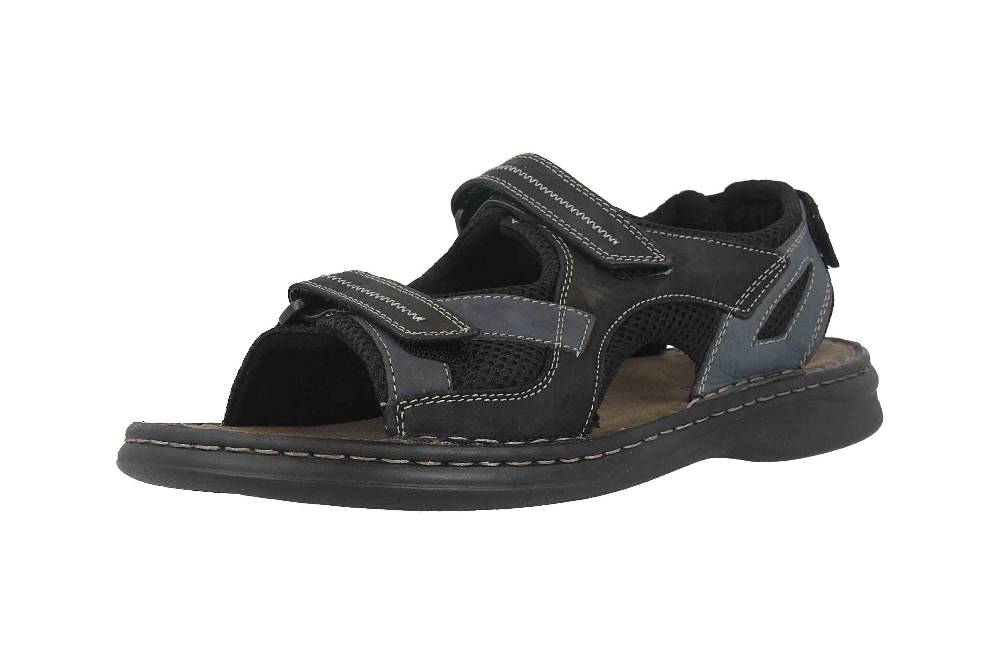 Josef Seibel Max 64 Sandalen In Übergrößen Blau 10664 994 531 Große Herrenschuhe