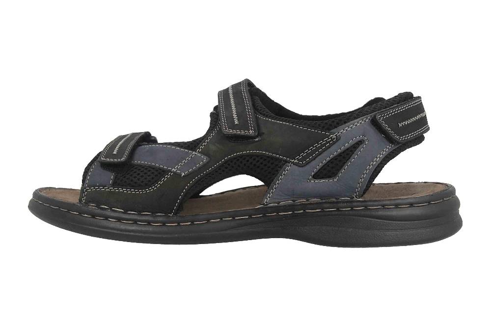 Josef Seibel Max 64 Sandalen in Übergrößen Blau 10664 994 531 große Herrenschuhe