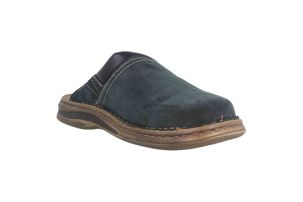 Josef Seibel Max Clogs & Hausschuhe In Übergrößen Blau 10663 634 541 Große Herrenschuhe