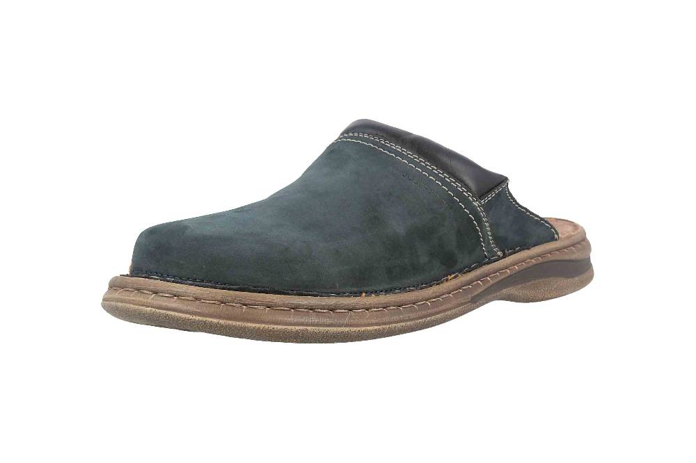 Josef Seibel Max Clogs & Hausschuhe In Übergrößen Blau 10663 634 541 Große Herrenschuhe