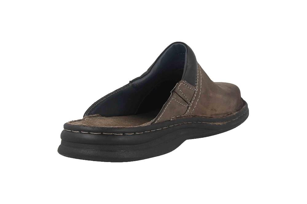 Josef Seibel Max Clogs & Hausschuhe In Übergrößen Braun 10663 751 781 Große Herrenschuhe