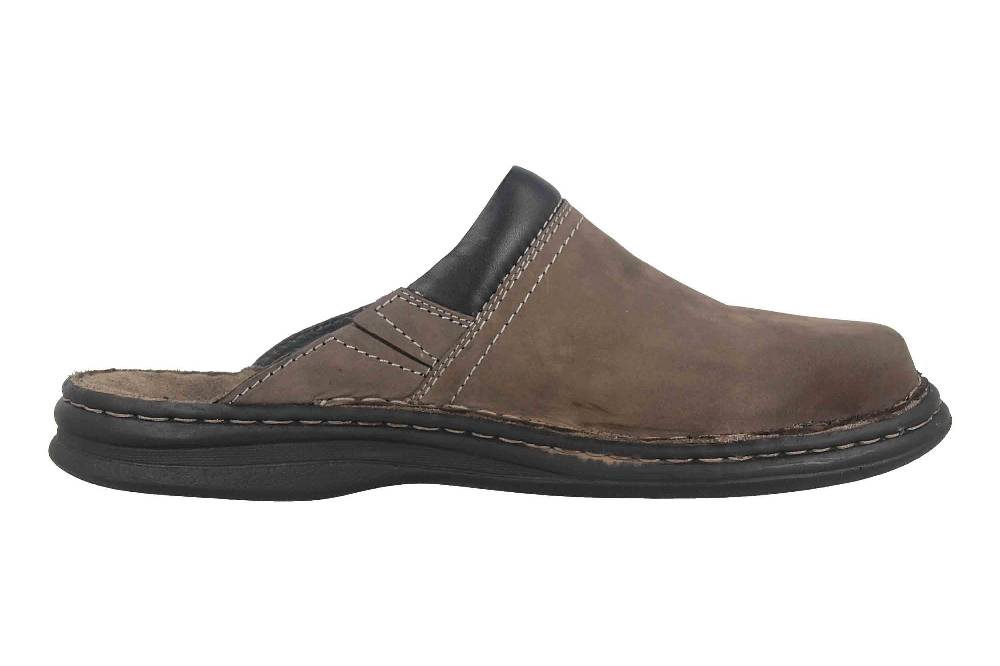 Josef Seibel Max Clogs & Hausschuhe In Übergrößen Braun 10663 751 781 Große Herrenschuhe