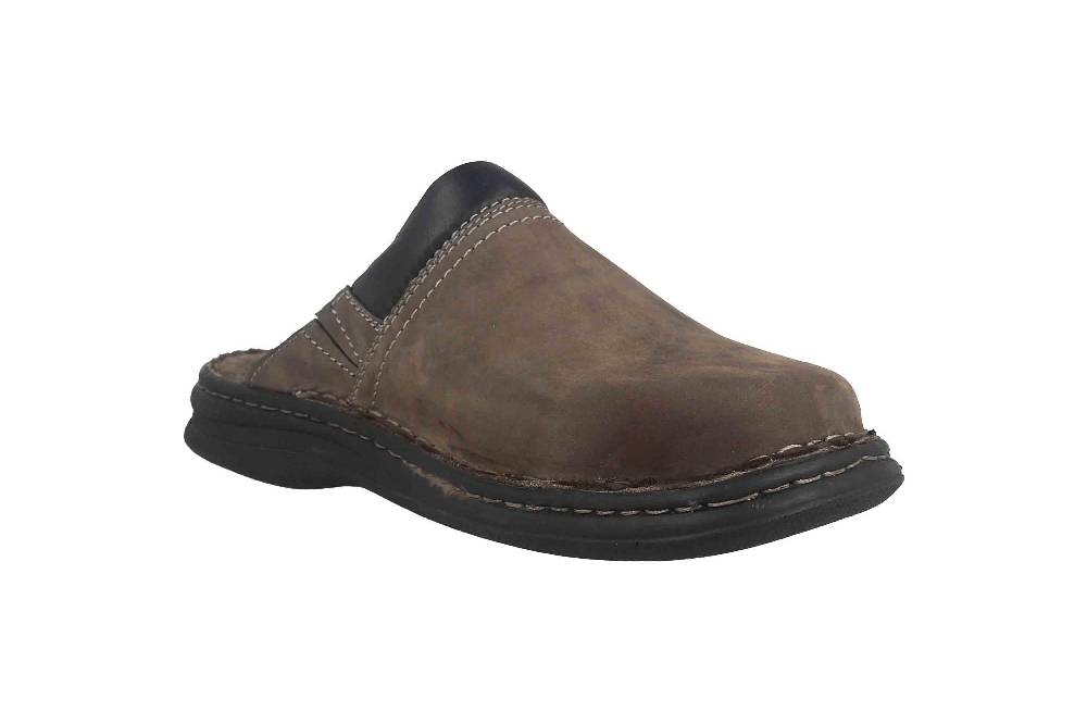 Josef Seibel Max Clogs & Hausschuhe In Übergrößen Braun 10663 751 781 Große Herrenschuhe
