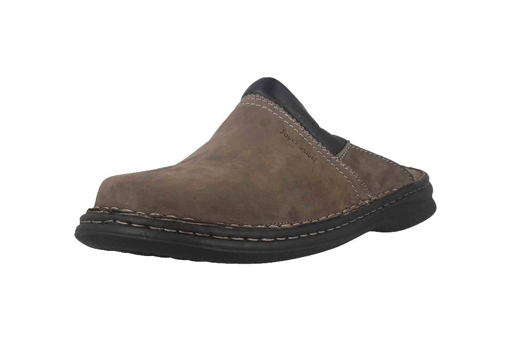 Josef Seibel Max Clogs & Hausschuhe In Übergrößen Braun 10663 751 781 Große Herrenschuhe