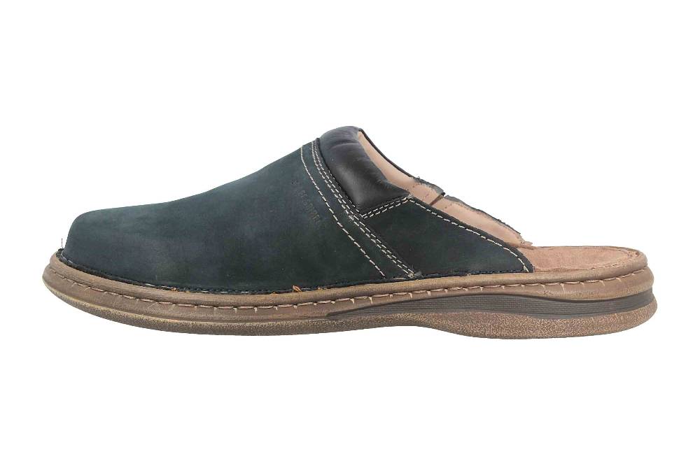 Josef Seibel Max Clogs & Hausschuhe In Übergrößen Blau 10663 634 541 Große Herrenschuhe