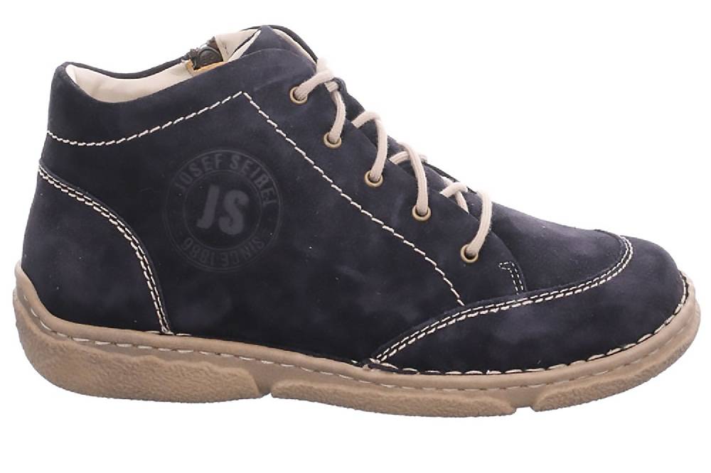 Josef Seibel Neele 01 Boots In Übergrößen Blau 85101 PL944 590 Große Damenschuhe
