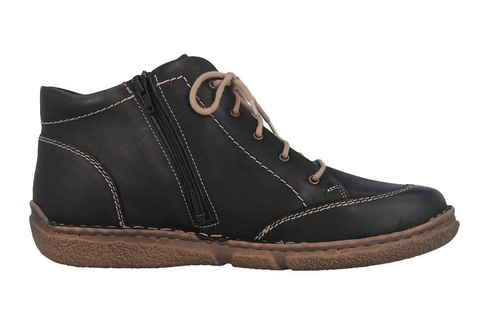 Josef Seibel Neele 01 Boots In Übergrößen Schwarz 85101 950 101 Große Damenschuhe