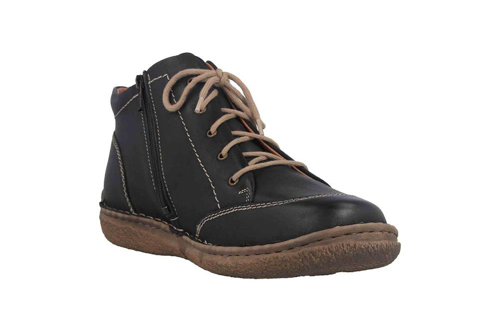 Josef Seibel Neele 01 Boots In Übergrößen Schwarz 85101 950 101 Große Damenschuhe
