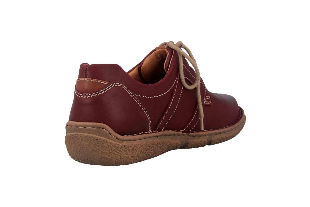 Josef Seibel Neele 44 Halbschuhe In Übergrößen Rot 85144 950 471 Große Damenschuhe