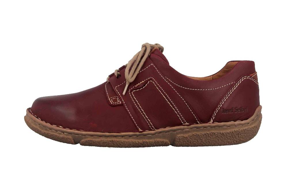 Josef Seibel Neele 44 Halbschuhe in Übergrößen Rot 85144 950 471 große Damenschuhe