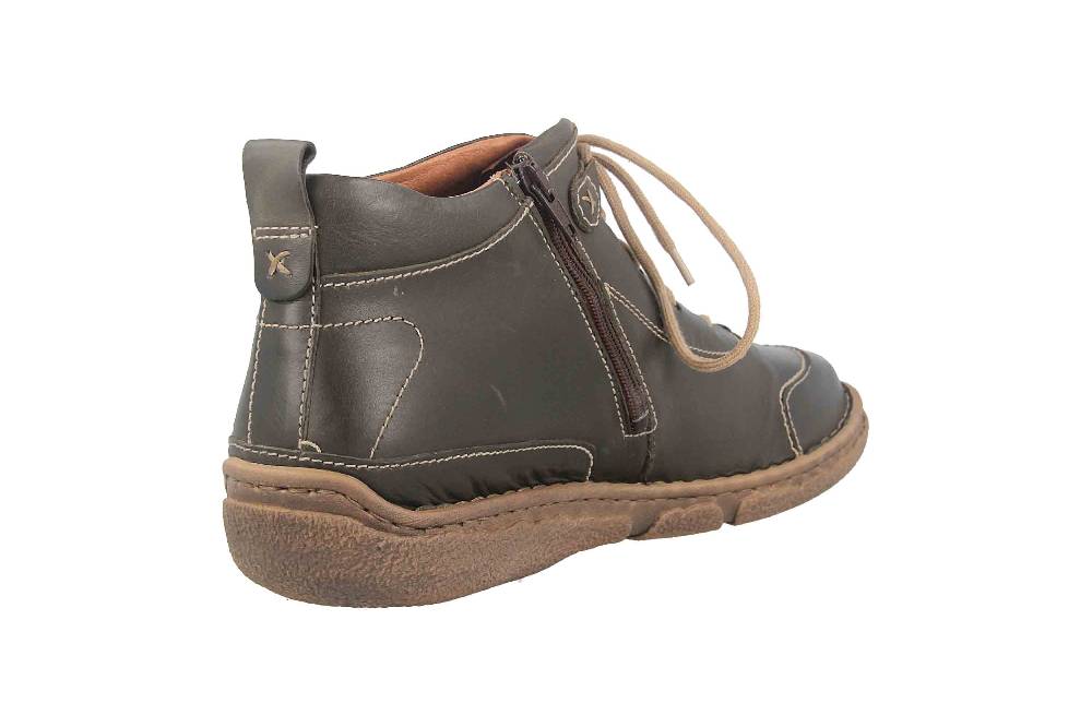 Josef Seibel Neele 52 Boots In Übergrößen Grün 85152 162 680 Große Damenschuhe