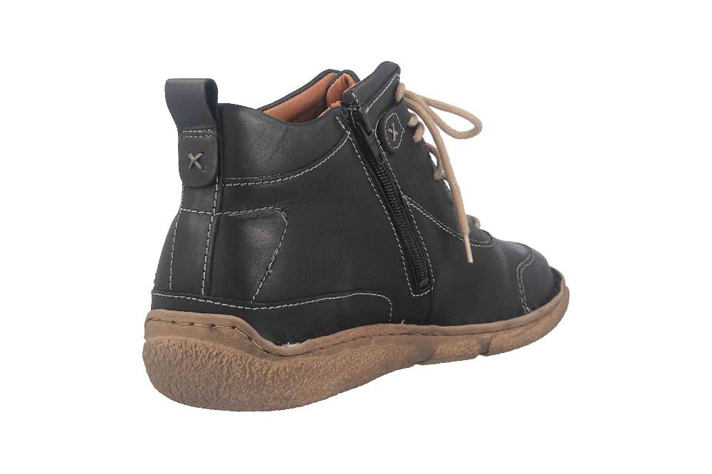 Josef Seibel Neele 52 Stiefeletten In Übergrößen Schwarz 85152 162 100 Große Damenschuhe