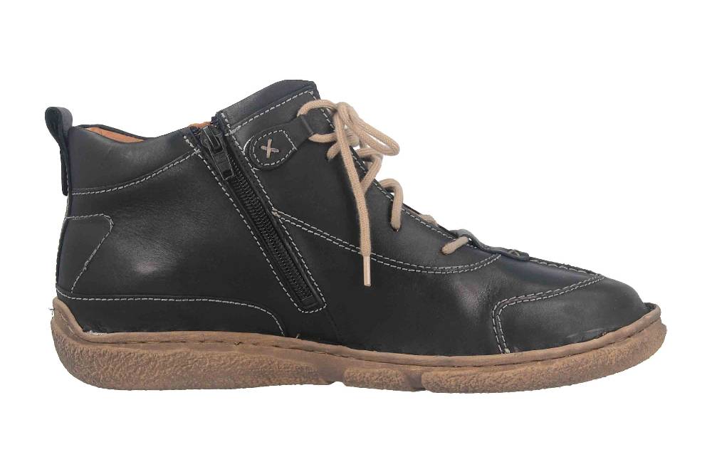 Josef Seibel Neele 52 Stiefeletten In Übergrößen Schwarz 85152 162 100 Große Damenschuhe