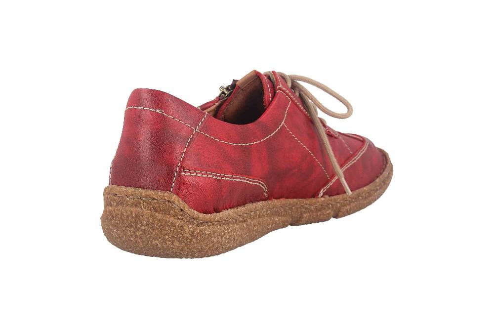 Josef Seibel Neele 54 Halbschuhe In Übergrößen Rot 85154 259 401 Große Damenschuhe