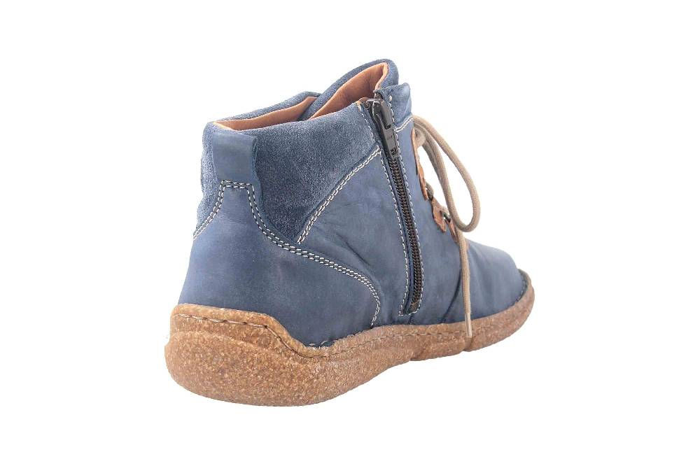 Josef Seibel Neele 57 Stiefeletten In Übergrößen Blau 85157 259 531 Große Damenschuhe