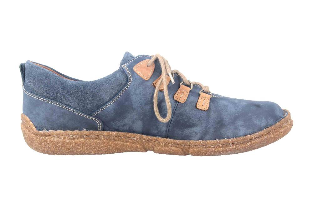 Josef Seibel Neele 58 Halbschuhe In Übergrößen Blau 85158 259 531 Große Damenschuhe