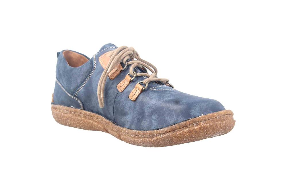 Josef Seibel Neele 58 Halbschuhe In Übergrößen Blau 85158 259 531 Große Damenschuhe