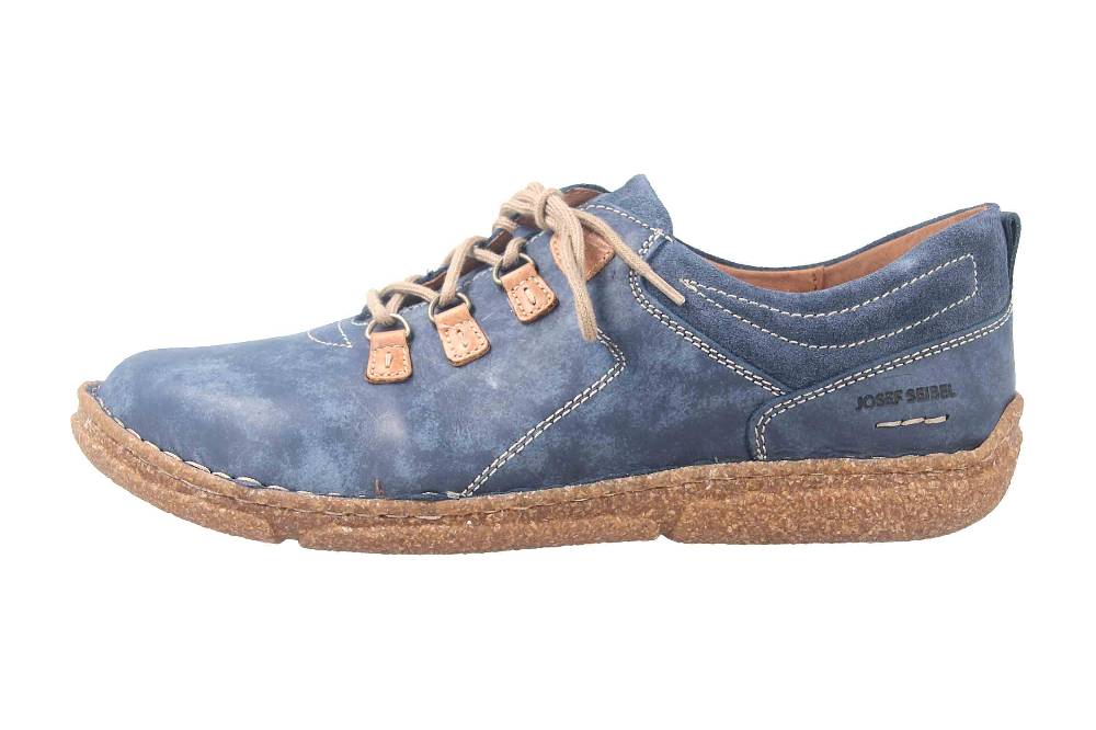 Josef Seibel Neele 58 Halbschuhe in Übergrößen Blau 85158 259 531 große Damenschuhe