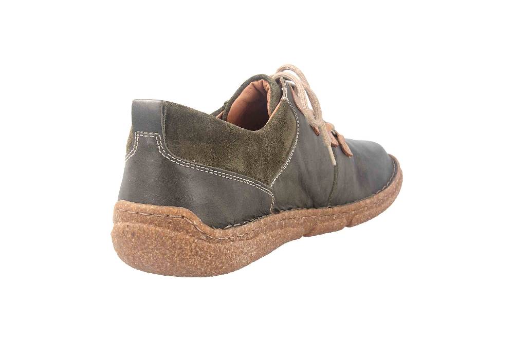 Josef Seibel Neele 58 Halbschuhe In Übergrößen Grün 85158 259 681 Große Damenschuhe