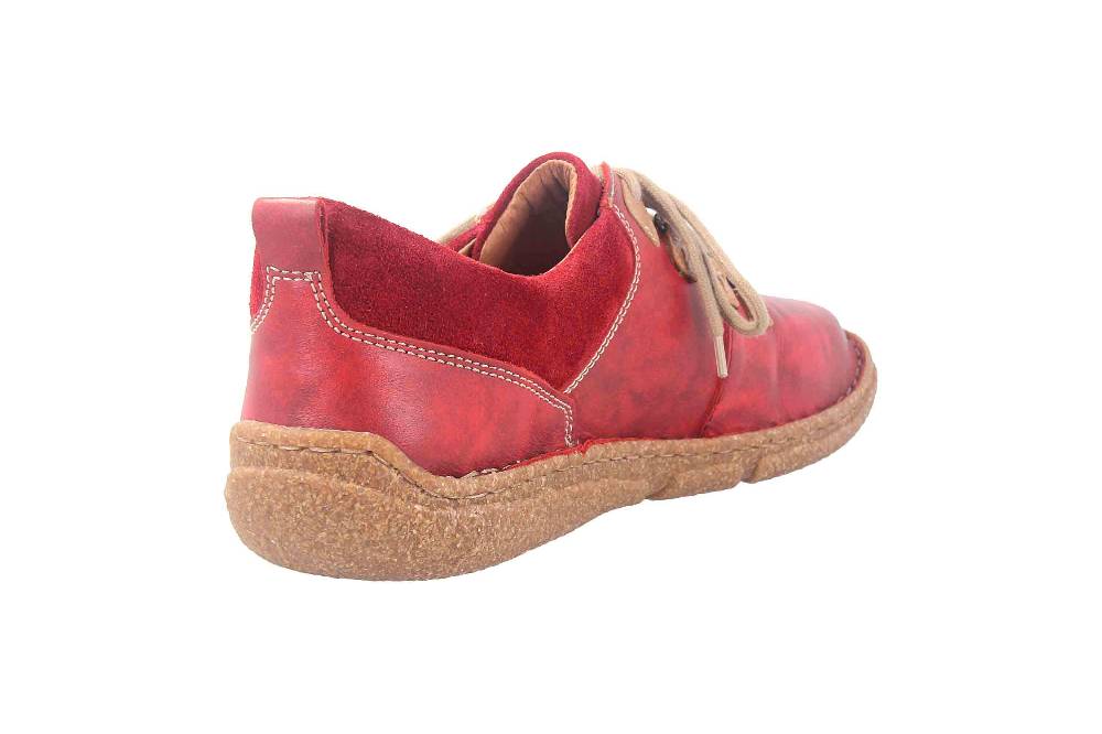 Josef Seibel Neele 58 Halbschuhe In Übergrößen Rot 85158 259 401 Große Damenschuhe