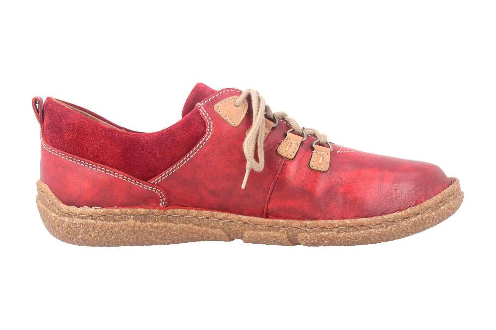 Josef Seibel Neele 58 Halbschuhe In Übergrößen Rot 85158 259 401 Große Damenschuhe