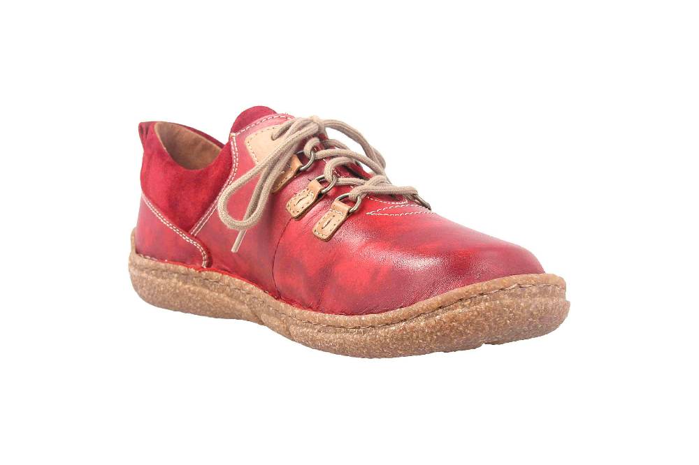 Josef Seibel Neele 58 Halbschuhe In Übergrößen Rot 85158 259 401 Große Damenschuhe