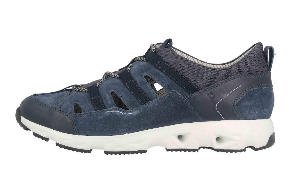 Josef Seibel Noah 04 Sneaker in Übergrößen Blau 37604 TE161 505 große Herrenschuhe