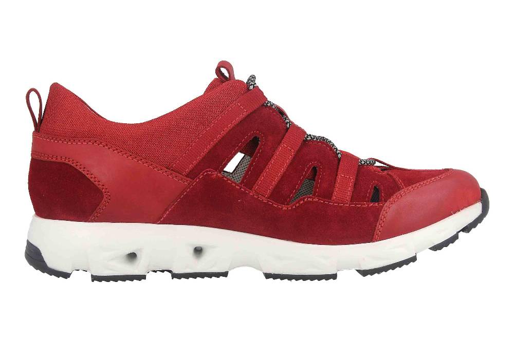 Josef Seibel Noah 04 Sneaker In Übergrößen Rot 37604 TE161 400 Große Herrenschuhe