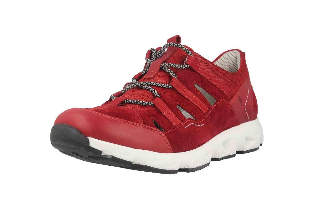 Josef Seibel Noah 04 Sneaker In Übergrößen Rot 37604 TE161 400 Große Herrenschuhe