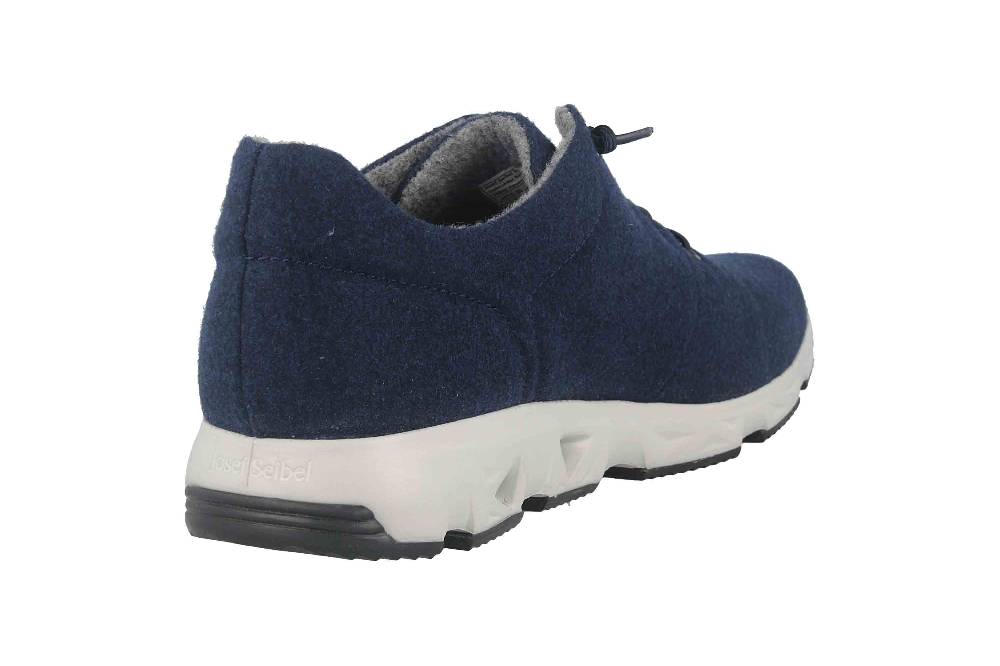 Josef Seibel Noah 05 Halbschuhe In Übergrößen Blau 37605 MA430 530 Große Herrenschuhe