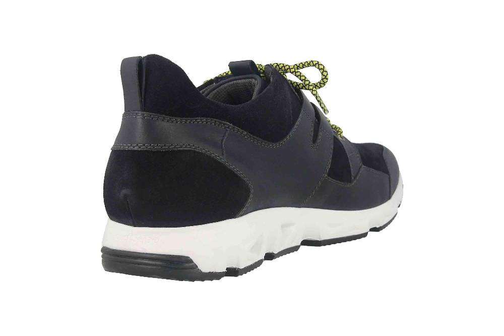 Josef Seibel Noah 50 Sneaker In Übergrößen Blau 37650 TE949 530 Große Herrenschuhe
